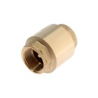 Клапан обратный АQUALINK, 3/4", внутренняя/внутренняя резьба, латунный сердечник - Фото 2
