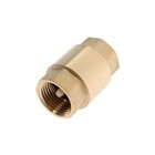 Клапан обратный AQUALINK, 1/2", внутренняя/внутренняя резьба, пластиковый сердечник - Фото 2