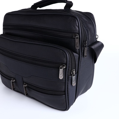 Сумка мужская, цвет чёрный