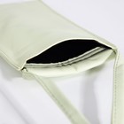 Сумка женская без застёжки, цвет зелёный - фото 37562599