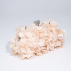 Сумка-клатч на фермуаре, цвет бежевый - фото 21730428