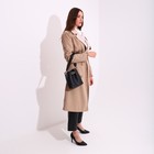 Сумка кросс-боди на утяжке, цвет чёрный - фото 21730497