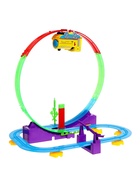 Автотрек детский «Мой город», работает от батареек, 32 детали, цвет поезда жёлтый - Фото 15