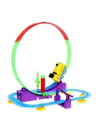 Автотрек детский «Мой город», работает от батареек, 32 детали, цвет поезда жёлтый - Фото 16