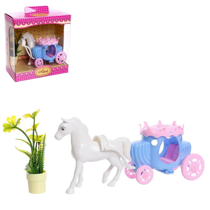 Набор мебели для кукол «Уют-1: карета» - Фото 1