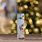 Подарочная коробка, тубус под бутылку «Санта» 92×350 мм (330 мм внутр. высота). - Фото 5