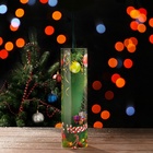 Подарочная коробка, тубус под бутылку «Нарядная ёлка» 92×350 мм (330 мм внутр. высота). - Фото 5