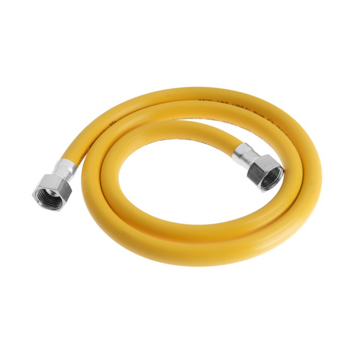 

Подводка для газа AQUALINK, ПВХ, внутренняя/внутренняя резьба 1/2", 120 см