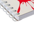 Альбом для рисования А4, 40 листов на гребне "Ку-Ку", обложка мелованный картон, выборочный УФ-лак, блок 160г/м2, МИКС - фото 24243034