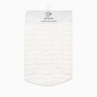 Ковер Этель "Waves" Ø 100 см, молочный,  70% хлопок, 30% п/э, 1500 г/м2 7573478