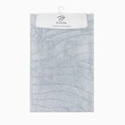 Ковер Этель "Estetic" 60*100 см, серый,  70% хлопок, 30% п/э, 1500 г/м2 7573486 - фото 16242420