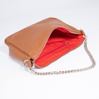 Сумка женская Miss Bag на молнии, наружный карман, цвет рыжий - Фото 8
