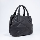 Сумка-тоут на молнии, цвет чёрный - Фото 3