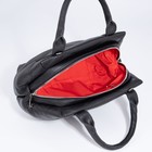 Сумка-тоут на молнии, цвет чёрный - Фото 7