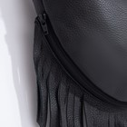 Сумка женская Miss Bag на молнии, цвет чёрный - Фото 2