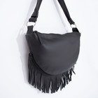 Сумка женская Miss Bag на молнии, цвет чёрный - фото 26197091