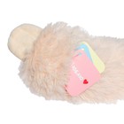 Мягкая игрушка «Ленивец», в комплекте 3 открытки, цвет бежевый, 60 см - фото 3879284