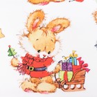 Декупажная карта "Зайки с подарками" плотность 45г/м2  формат А4 - Фото 2