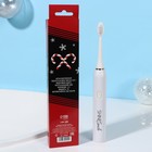 Электрическая новогодняя зубная щётка «Цели любые по зубам», 3 насадки, вибрационная - Фото 7