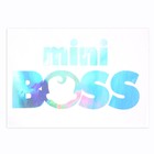 Полимерные наклейки на шары "Mini Boss", серебро - фото 6677012