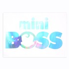 Полимерные наклейки на шары «Mini Boss», серебро - Фото 2