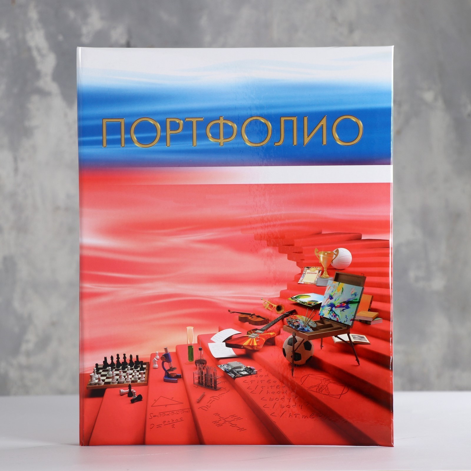 Портфолио школьника "Лесенка" 14 листов, А4 (9148697) - Купить по цене ...