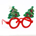 Очки карнавальные новогодние «Ёлочки» МИКС - Фото 2