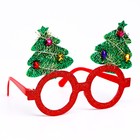 Очки карнавальные новогодние «Ёлочки» МИКС - Фото 3