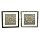 Ключница дерево "Вензель" 30х30х7 см - Фото 4