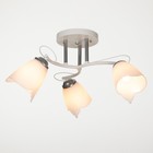 Люстра "Николь" 3х15Вт Е27 белый BayerLux - фото 24424928