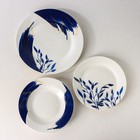 УЦЕНКА Набор тарелок фарфоровых Доляна Ternura, 18 предметов: 6 тарелок 20/25 см, 6 тарелок суповых 9237157