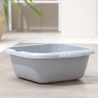 Таз хозяйственный «Etna», 6 л, 32,5×30,5×12,5 см, серый - Фото 1