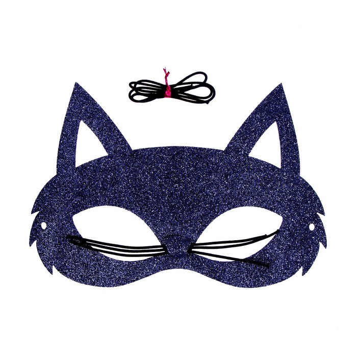 Карнавальная маска «Кошечка» - Фото 1