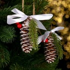 Елочная игрушка «Шишки, ягодки», 2 шт. - Фото 3