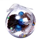 Елочная игрушка шар «Шишки, ягодки» - Фото 2