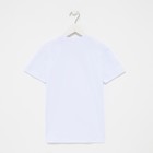 Футболка детская, цвет белый, рост 104 см - Фото 7