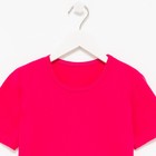 Футболка для девочки, цвет малиновый, рост 152 см - фото 26671666