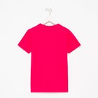 Футболка для девочки, цвет малиновый, рост 152 см - фото 26671667