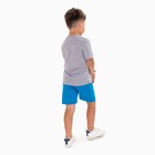 Шорты детские, цвет голубой, рост 116 см - фото 53373591