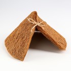 Домик для террариумов, кокосовое волокно, 16 см - фото 9926941