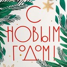 Пакет влагостойкий для цветов «С Новым годом», 11.5 х 12 х 8 см 7705517 - фото 16746286