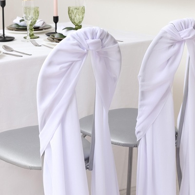 Декор для стула, 72×300 см, белый
