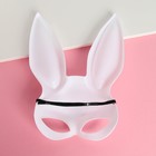 Маска кролика, чокер и резинки для волос «Будь хорошей заей», набор - фото 21733337