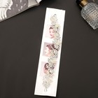 Аксессуар для волос «Альба», ромашка, 23.5×2.5 см, серебристо-белый - Фото 2