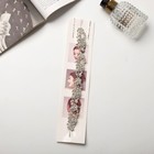 Аксессуар для волос "Долорес" ромашки листочки, 23,5х2 см, серебро - Фото 2
