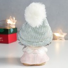 Фигурка полистоун «Мальчик в серой шапке со спящим оленёнком», 8.5×8.5×12.5 см 7669120