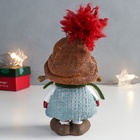 Фигурка новогодняя полистоун «Девочка в платье с зайчиками в кармашках», 9.5×7.5×17 см - Фото 5