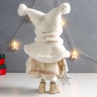 Кукла интерьерная "Малышка в пальто и шапке со звёздочкой" 24х14х43 см - Фото 4