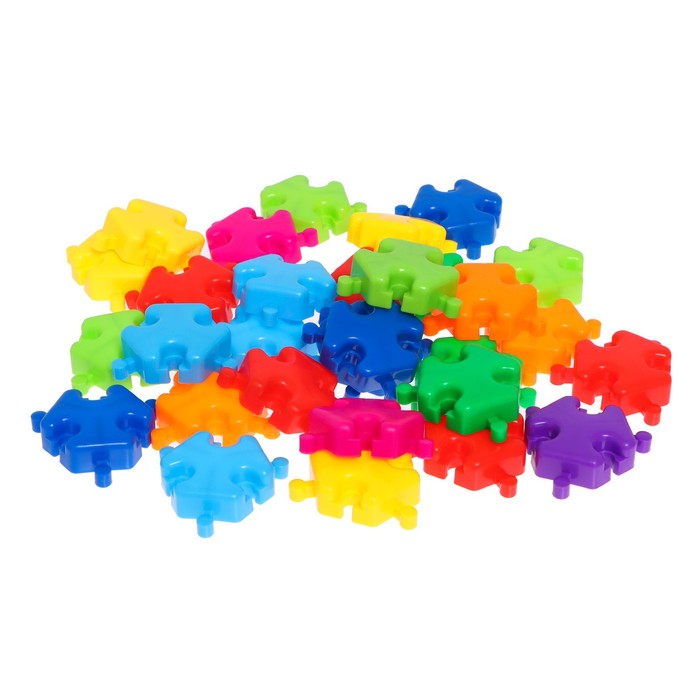 Конструктор обучающий «Забавные пазлы» - Фото 1