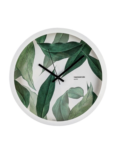 Часы настенные классические, серия: Интерьер, плавный ход, d=30.5 см, циферблат d=27 см, от батарейки 1×AA